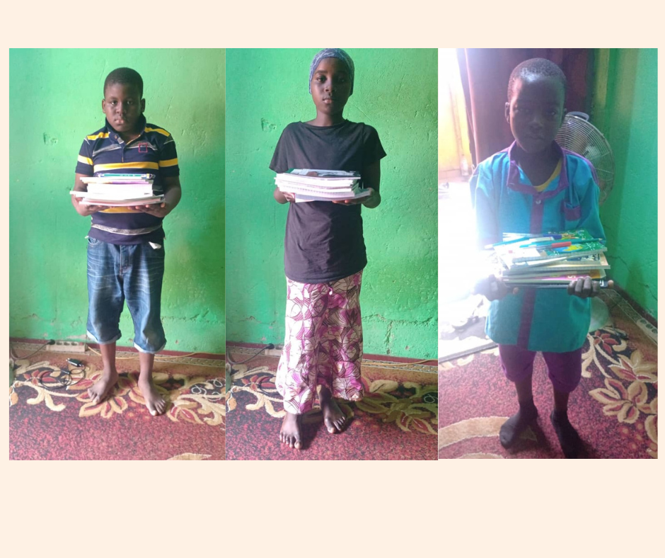 Don des fournitures scolaires