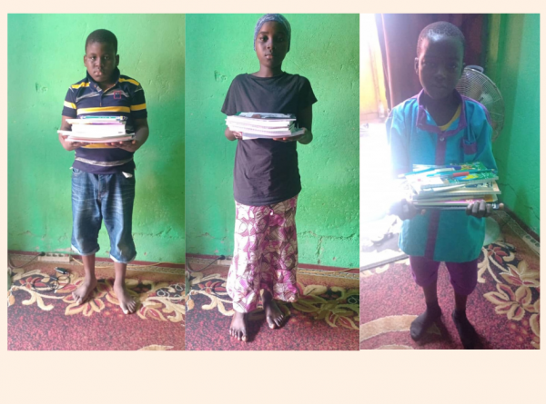 Don des fournitures scolaires