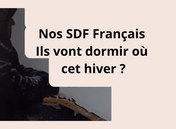 où vont dormir nos sdf français cet hiver